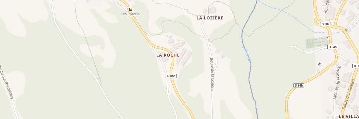 Plan du 5393 La Roche à Villaroger