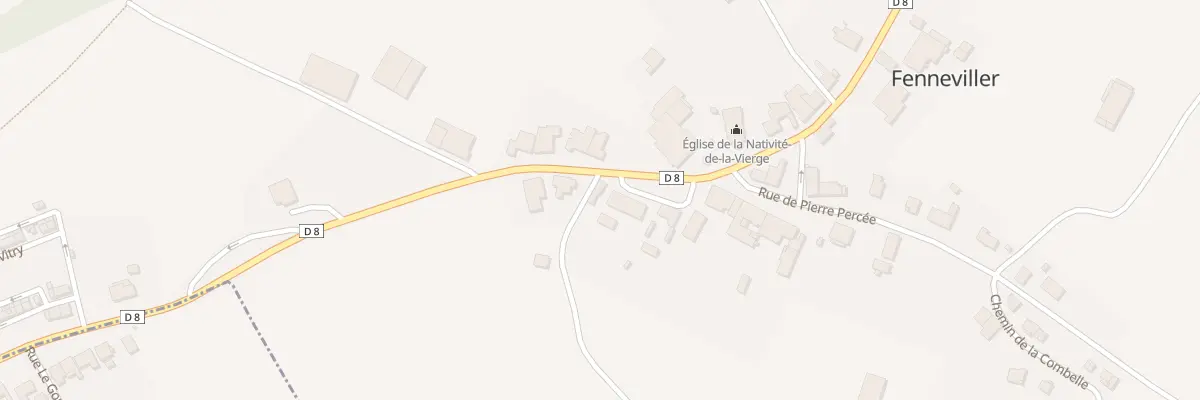 Plan du 15 Rue Grande à Fenneviller