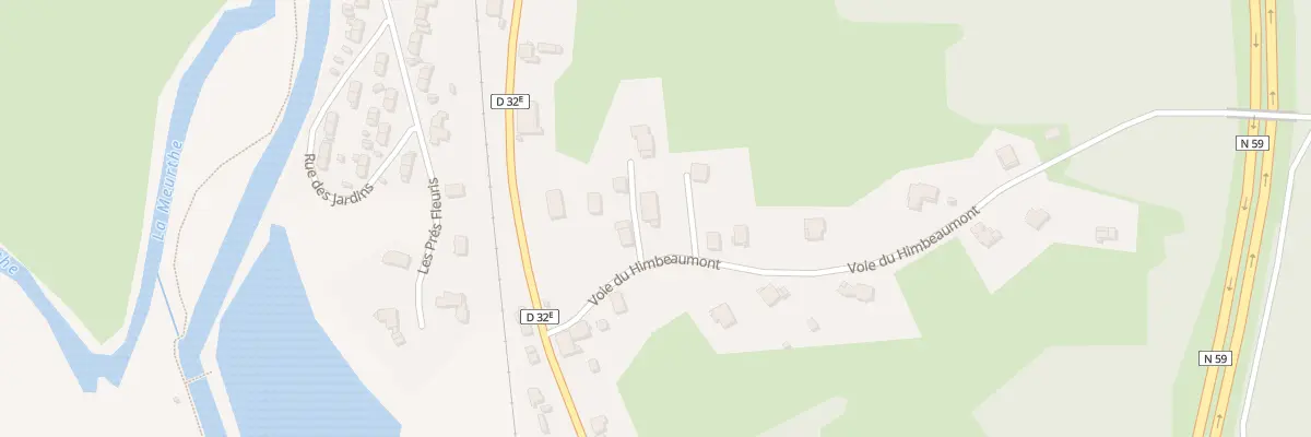 Plan du 5 Voie du Himbeaumont à Étival-Clairefontaine