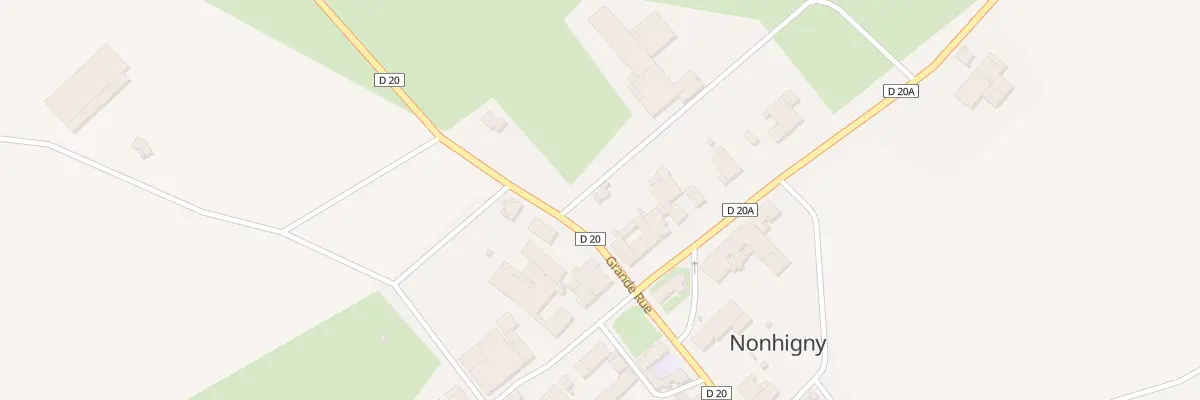 Plan du 9001 Grande Rue à Nonhigny