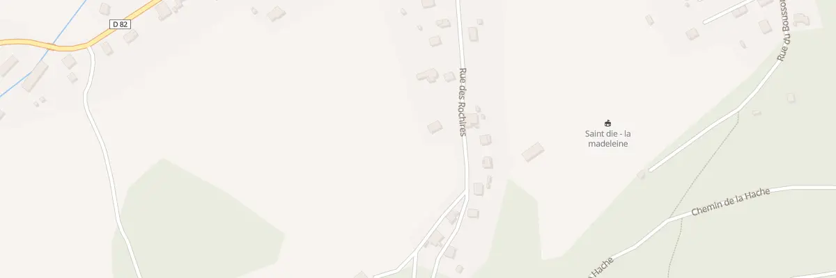 Plan du 256 Rue des Rochires à Saint-Michel-sur-Meurthe