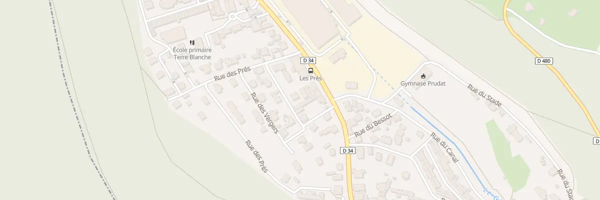 Plan du 41 Rue du Commandant Rolland à Hérimoncourt