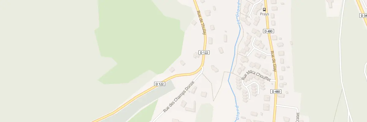 Plan du 28 Rue de Thulay à Hérimoncourt