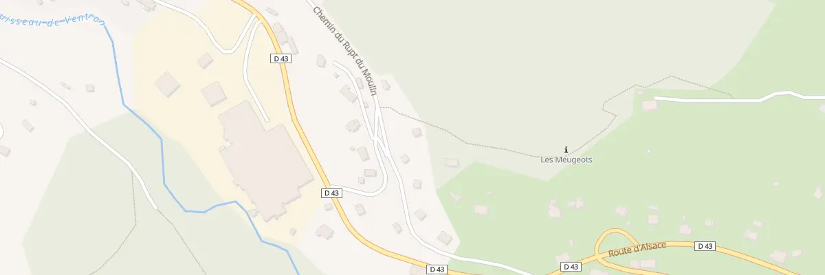 Plan du 12 Che du Petit Chéty à Ventron