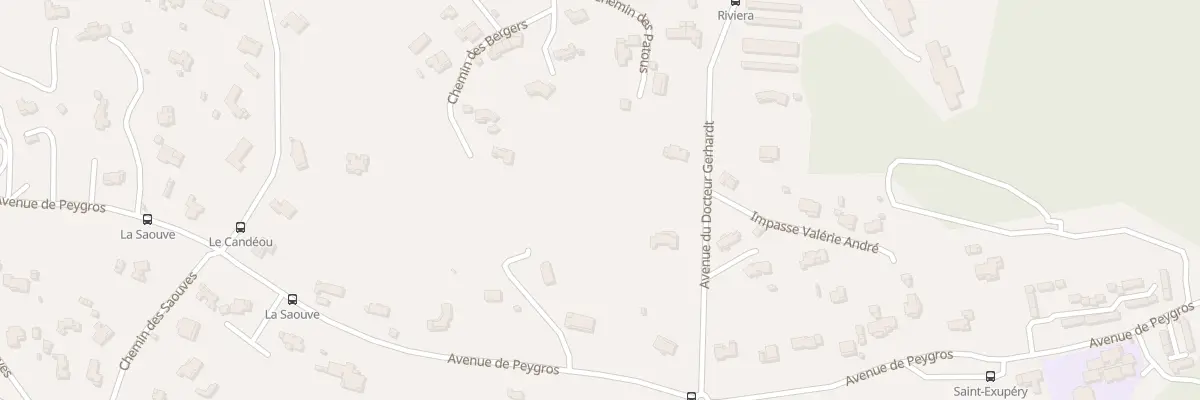 Plan du 217B Av de Peygros à Peymeinade