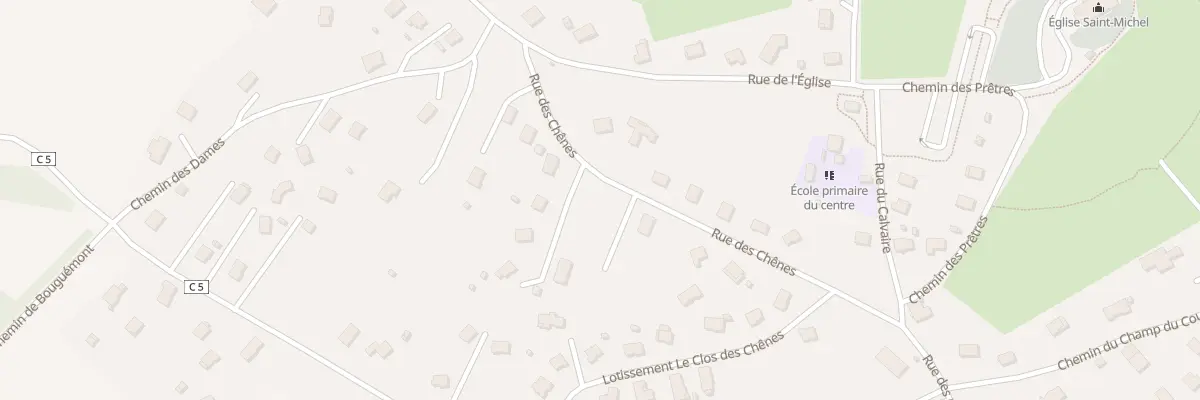 Plan du 1 Lotissement la Faléière à Saint-Michel-sur-Meurthe
