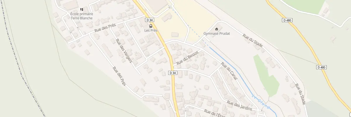 Plan du 26 Rue du Commandant Rolland à Hérimoncourt