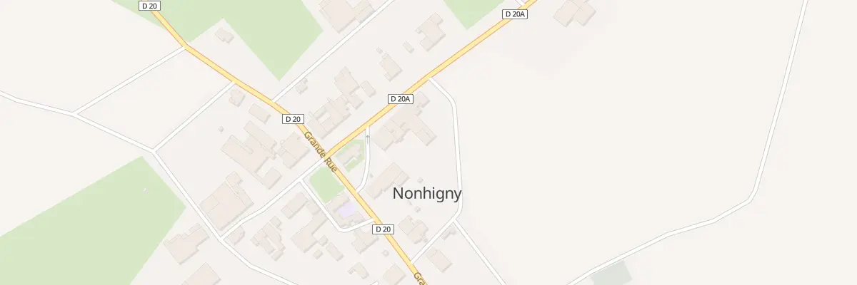 Plan du 33 Rue d’Harbouey à Nonhigny