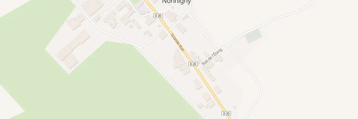 Plan du 15 Grande Rue à Nonhigny