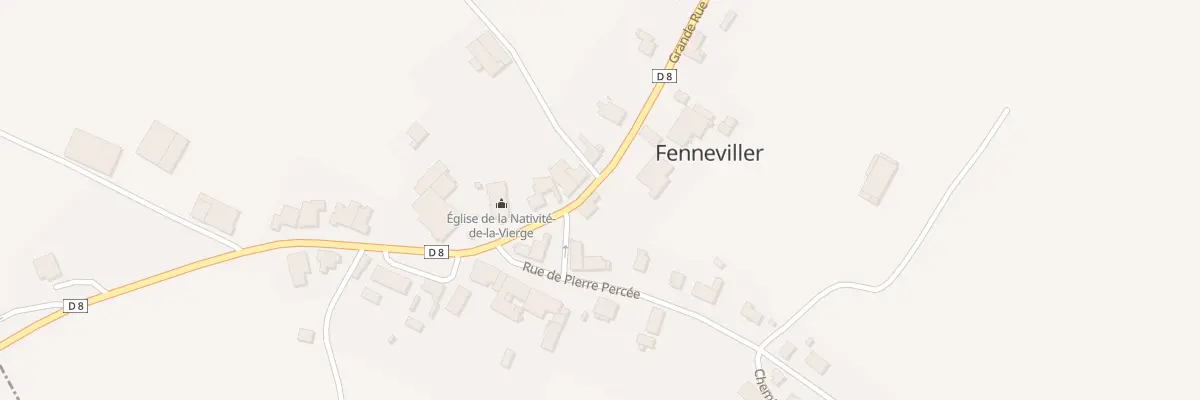 Plan du 9 Rue Grande à Fenneviller
