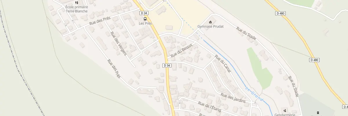 Plan du 24 Rue du Commandant Rolland à Hérimoncourt