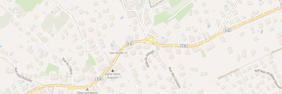 Plan du 114B Rue Aristide Briand à Offemont