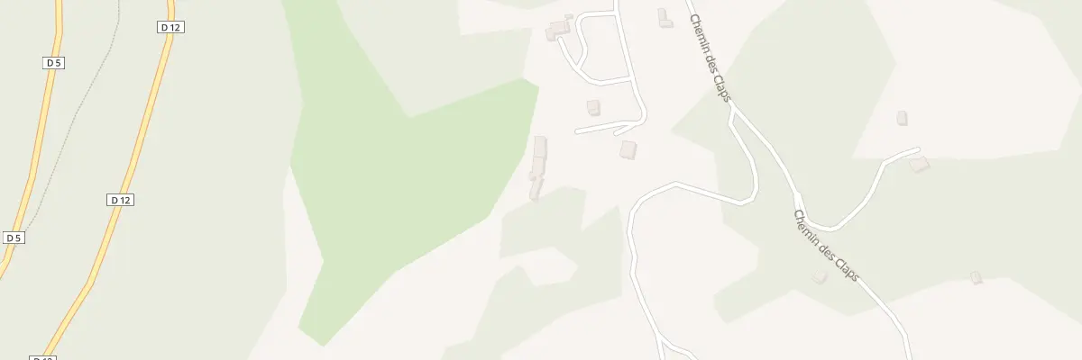 Plan du 772 Che des Claps à Caussols