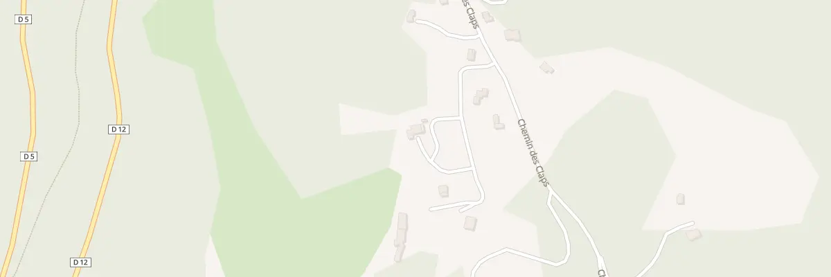 Plan du 652A Che des Claps à Caussols