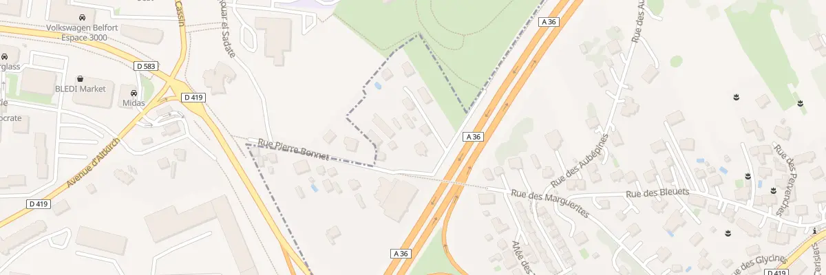 Plan du 3 Grande Rue à Pérouse