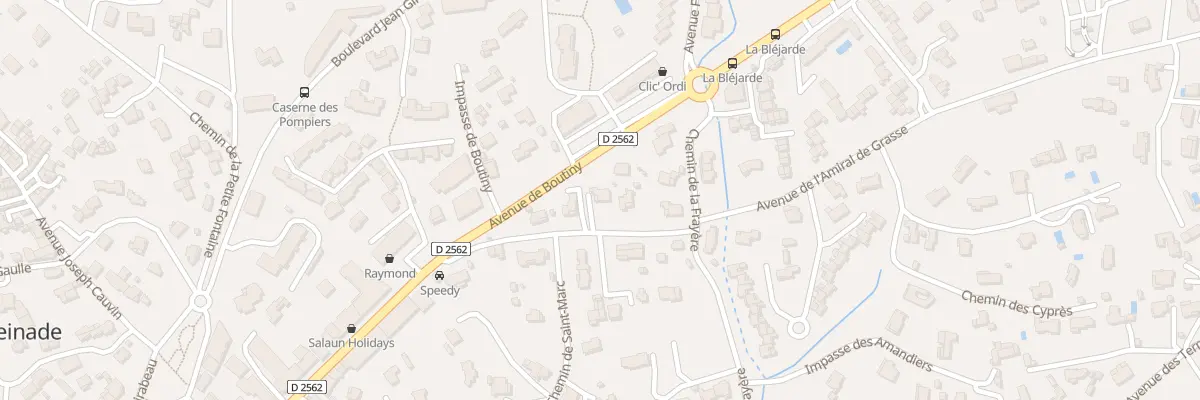 Plan du 11B Av Amiral de Grasse à Peymeinade