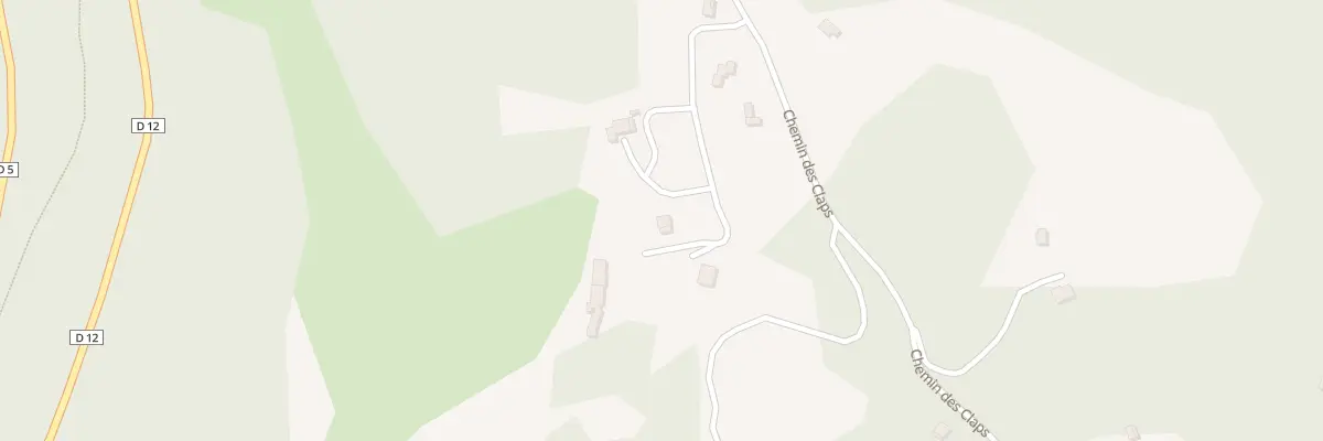 Plan du 750A Che des Claps à Caussols