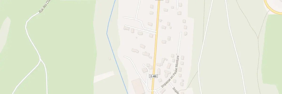 Plan du 74 Rue de Glay à Hérimoncourt