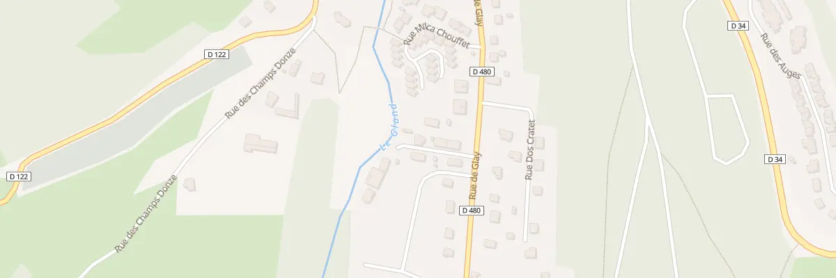 Plan du 24 Rue de Glay à Hérimoncourt