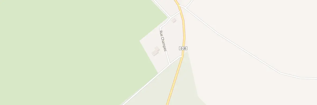Plan du 8 Rue Champes à Nonhigny