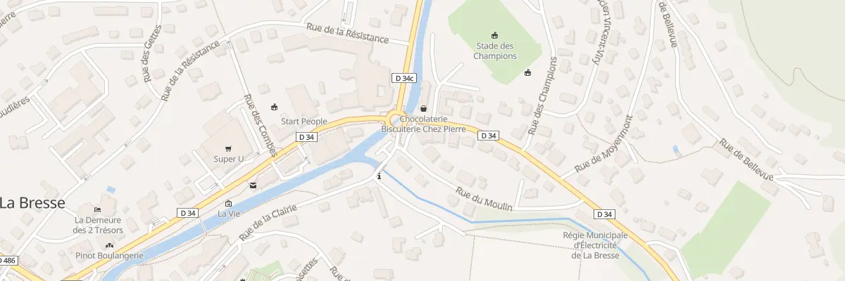 Plan du 2 Rue du Hohneck à La Bresse