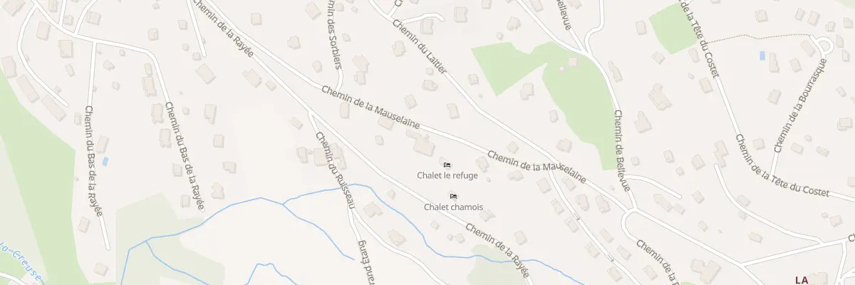 Plan du 30 Che de la Mauselaine à Gérardmer