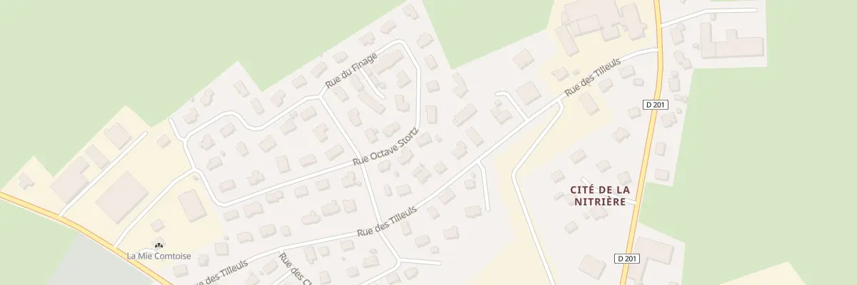 Plan du 18 Rue Octave Stortz à Damprichard