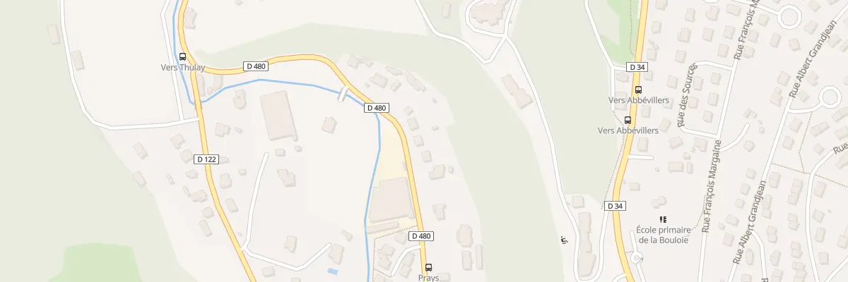Plan du 9 Rue de Glay à Hérimoncourt