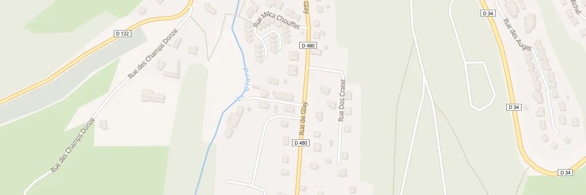 Plan du 24 Rue de Glay à Hérimoncourt
