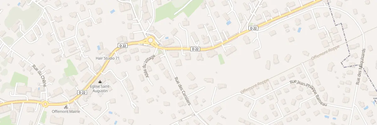 Plan du 116 Rue Aristide Briand à Offemont