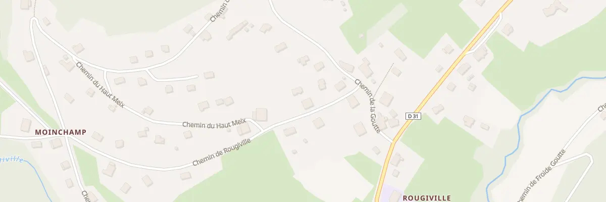 Plan du 84 Che de Rougiville à Taintrux