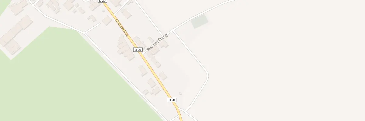 Plan du 25 Rue de l’Etang à Nonhigny