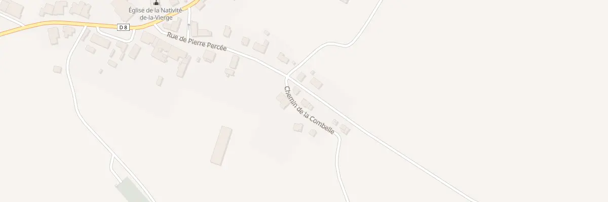 Plan du 3 Che de la Combelle à Fenneviller
