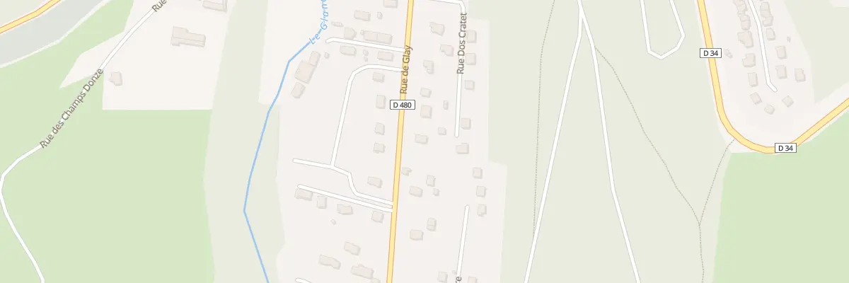 Plan du 63 Rue de Glay à Hérimoncourt