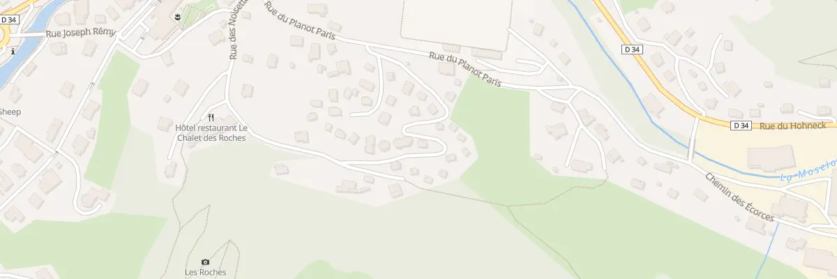 Plan du 11 Chem du Hameau des Chaumes à La Bresse