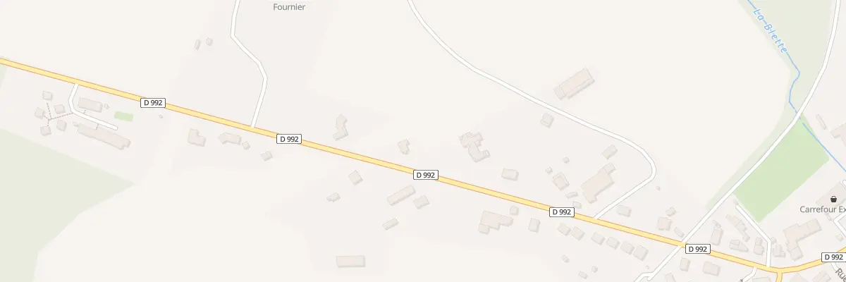 Plan du 34 Av de la Division Leclerc à Badonviller