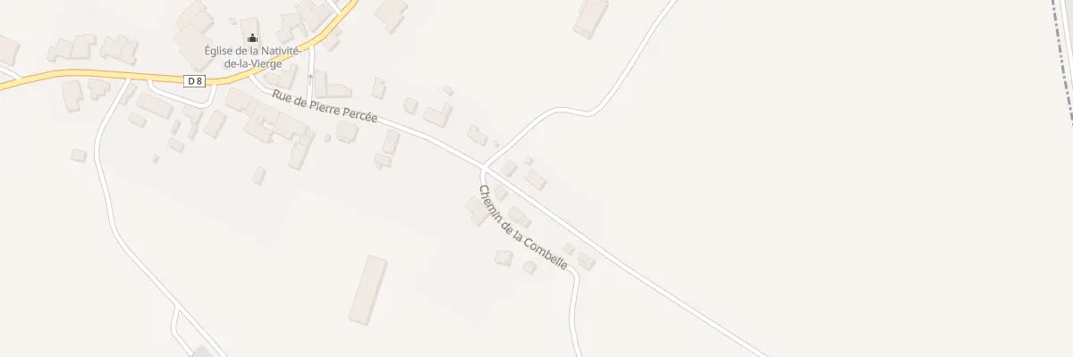 Plan du 11 Rue de Pierre Percee à Fenneviller