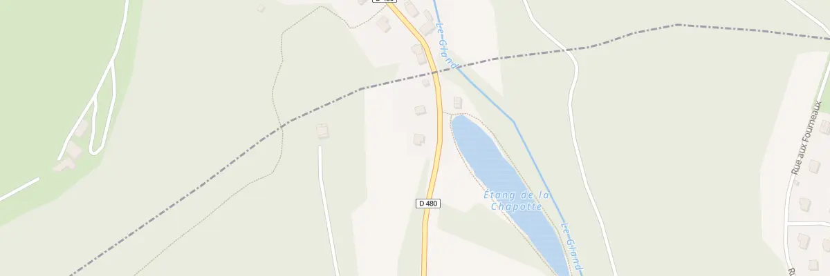 Plan du 5205 Rte de Glay à Meslières