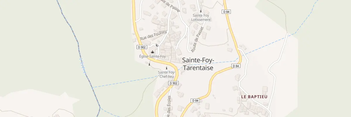 Plan du 5153 Chef Lieu à Sainte-Foy-Tarentaise