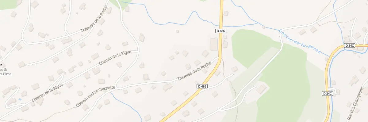 Plan du 8 Tra de la Roche à La Bresse