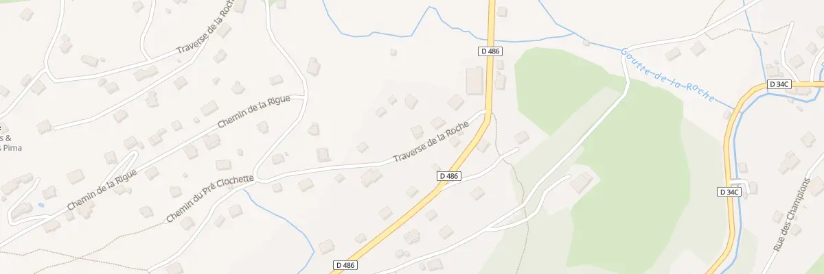 Plan du 6 Tra de la Roche à La Bresse