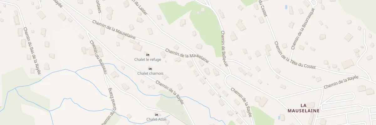 Plan du 46O Che de la Mauselaine à Gérardmer