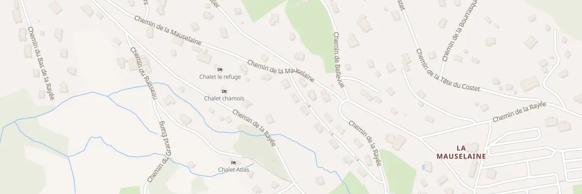 Plan du 46N Che de la Mauselaine à Gérardmer