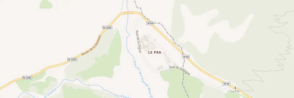 Plan du 5078 Hameau du Pra à Saint-Dalmas-le-Selvage