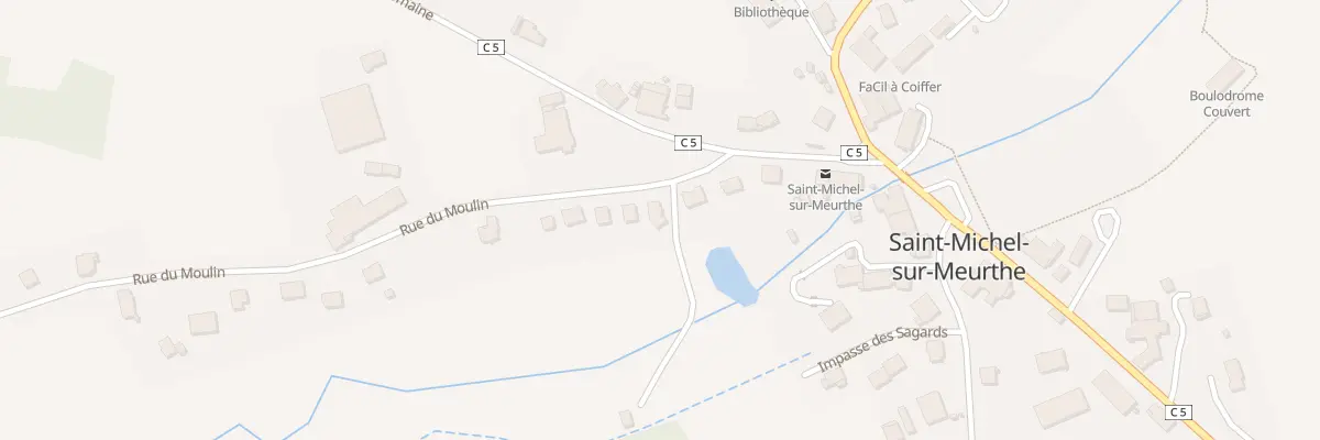 Plan du 45 Rue du Moulin à Saint-Michel-sur-Meurthe