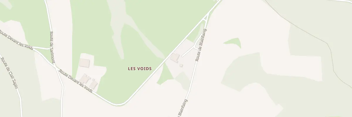 Plan du 1 Devant Les Voids à Arrentès-de-Corcieux