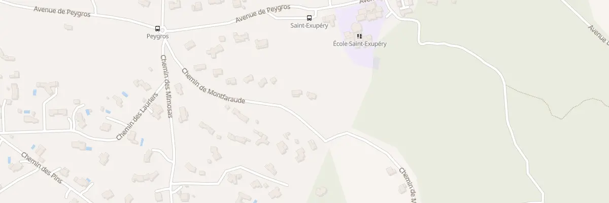 Plan du 9 Che de Montfaraude à Peymeinade