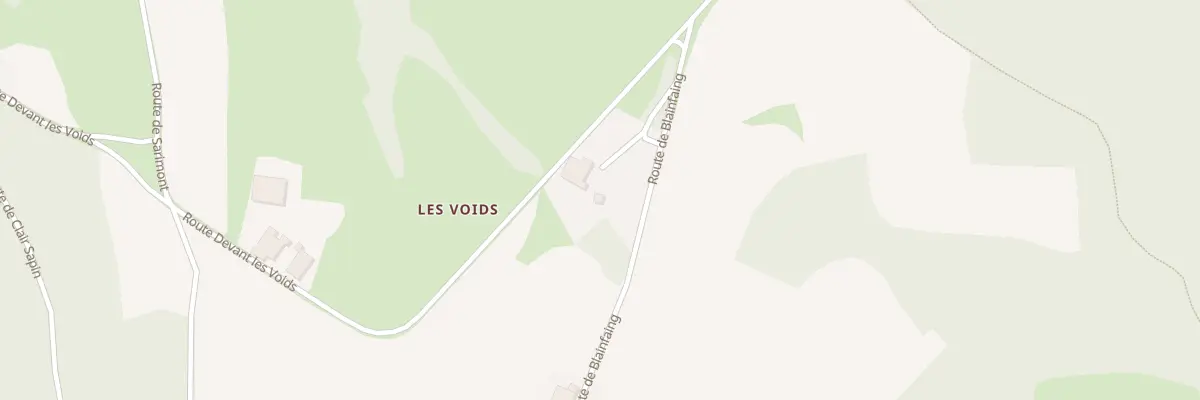 Plan du 1B Devant Les Voids à Arrentès-de-Corcieux