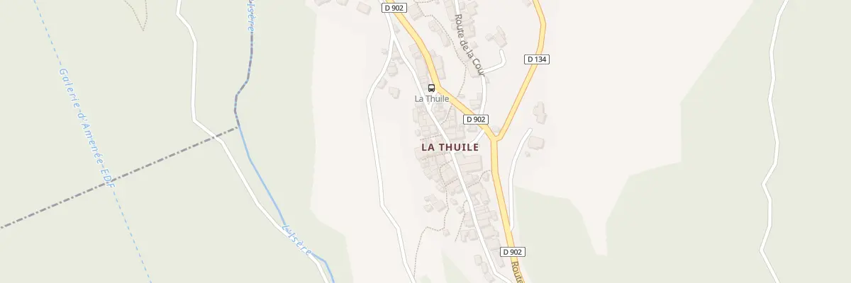 Plan du 5274 La Thuile à Sainte-Foy-Tarentaise