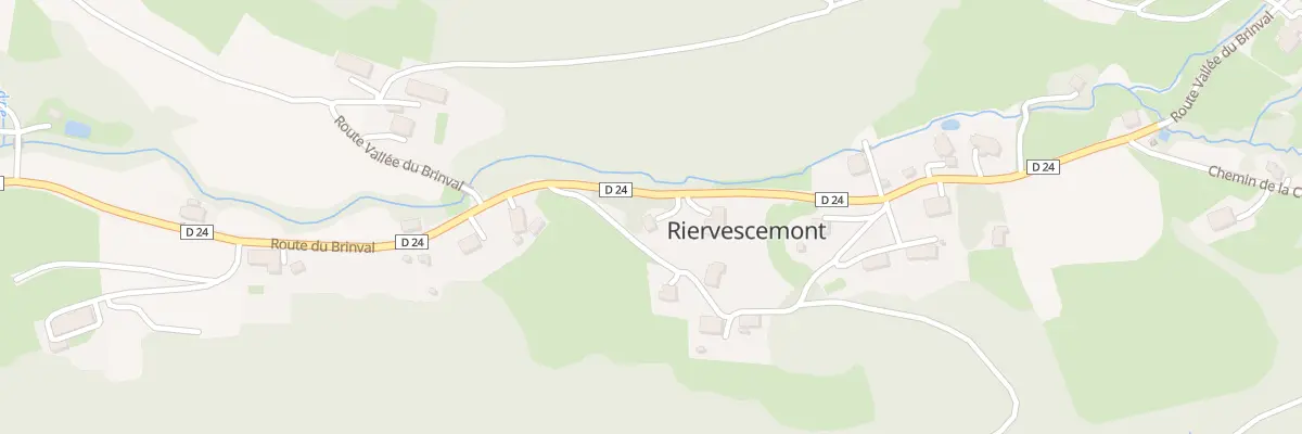 Plan du 5020 Pre l’Envers à Riervescemont